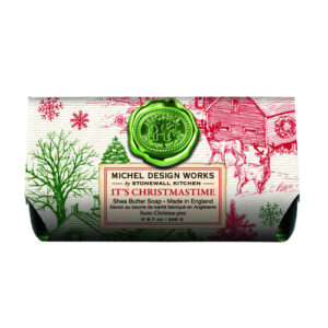 Large Soap Bar It's Christmastime Michel Design Works