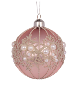 Elaborate Blush Pearl Bauble