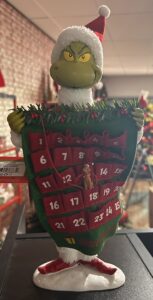 *”max countdown calendar” grinch - Dr Seuss and Possible Dreams collectible