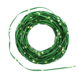 200 Micro LED String Lights WW Green cable