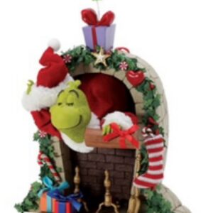 *Dr Seuss collectible - grinch up the chimbley - Possible Dreams