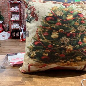 *Christmas tree cushion and cover