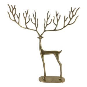 59CM GOLD TWIG REINDEER