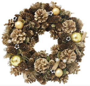 GOLD NATURAL WREATH