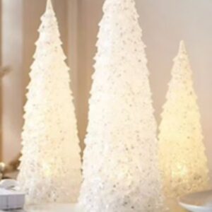 *Light up Christmas Tree, 35cm, in multicolour and warm white