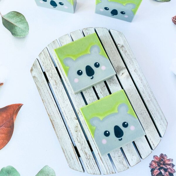 Australian Handmade Soap - Koala's Love with Eucalyptus & Spearmint