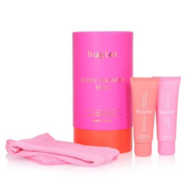 Body Pamper Trio - Fuchsia w Orange +