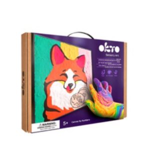Paint by Numbers with Clay: Fox