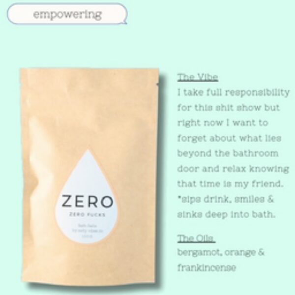 Bath Salts - Zero (Zero F*cks) +