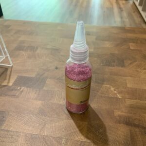 Glitter tube - Pink