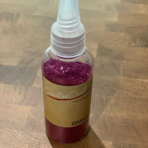 Glitter tube - Hot Pink