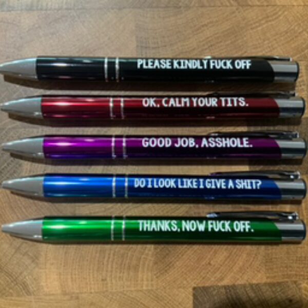 Passive Aggressive Pens