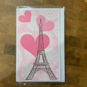 Paris Valentine’s Day card